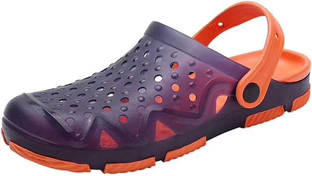 men's beach sandals hollow shoes