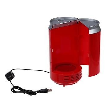 SODIAL (R) Mini USB PC Nevera bebidas latas de bebida enfriador y ...