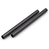 SmallRig 15mm Carbon Fiber Rod 20cm 8 inch, Pack of 2 - 870