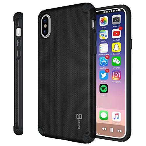 Iphone x slim case, coveron bios series minimalist thin…