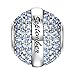 SOUFEEL September Birthstone Charm Dark Blue Swarovski Crystal 925 Sterling Silver Charms Fit European Bracelet