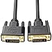 Postta DVI-D Dual Link Cable with Ferrites Gold Plated Male to Male-6 Feet