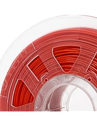 gizmodorks 3 mm (2.85 mm) para impresoras 3d ABS Filamento 1 KG 2.2lb, Rojo
