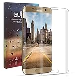 S7 Edge Screen Protector,[Original Touch Response] LeKu Full Coverage Curved Tempered Glass Screen Protector for Samsung Galaxy S7 Edge,HD Clear