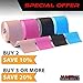 Kinesiology Tape – Waterproof Therapeutic Sports Tape -Knee Shoulder Elbow Ankle