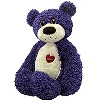 First & Main Purple Tender Teddy Plush Toy