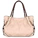 UTO Women Purse 3 Pieces Handbag Set PU Leather Tote Bag Satchel Shoulder Bags with Wristlet Wallet Apricot