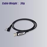 Retevis Programming Cable K 2 Pin RT622 RT24 RT27 RA79 RT5R 2303GS Chip view 8