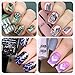 Ejiubas Gel Nail Polish Kit Nail Nail Art Stamping Kits for Nails Design