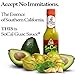 Guac & Hot Sauce Variety Pack | Gift Sets in a Custom Box |4 Bottle Sampler |2 Mild Ones |2 Hot Ones| Avocado Sauce | Guacamole Salsa Verde| Red Salsa Roja |Craft Taco Sauce | Real Avocados | By SoCal