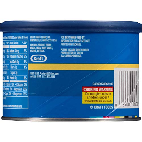 1 Planters+Cashew+Halves+Lightly+Canister