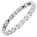 Womens Strong 4 Element Titanium Magnetic Therapy Bracelet for Arthritis Pain Relief Size Adjusting Tool and Gift Box Included By Willis Judd