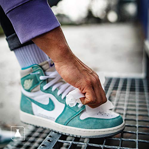 Sneaker LAB Leather Shoe Cleaning & Conditioning Wipes | 12 Individual Wipes Per Pack | Welcome To The Future Of Shoe Care