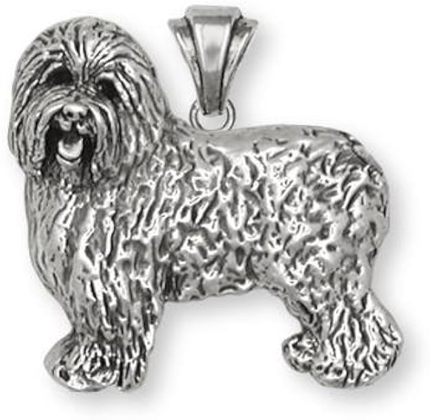 Esquivel and Fees Old English Sheepdog Jewelry Sterling