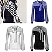 TOPUNDER 2018 Women Tie-Bow Neck Shirt Striped Long Sleeve Splicing Blouse by