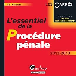 L' essentiel de la procédure pénale