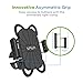 VAVA Phone Holder for Bike, Bicycle Phone Mount Holder with Asymmetric Design for Vast Compatibility from iPhone 5S to 7 Plus, Galaxy, HTC, Huawei, and More, Black