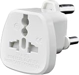 AMOS Universal Travel Adapter UK USA EU AU Asia to South Africa 3 Pin Type M view 2