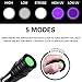 COSOOS UV Flashlight Black Light, 2 in 1 White Light & 395nm Blacklight, Pet Urine Detector for Dog/Cat Urine, Dry Stains, Scorpion.(Holster Included)