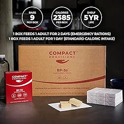 Compact Provisions BP-5s Emergency Food Supply