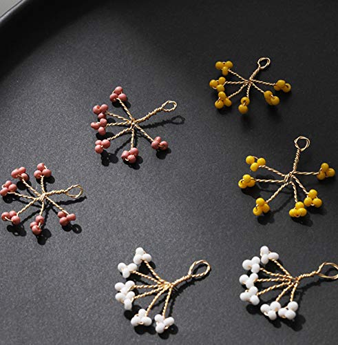 BENECREAT 24 Gauge KC Gold Copper Wire Real Gold Plated Craft Jewelry Wire Tarnish Resistant Beading Wire for Jewelry DIY Making, Wrapping, Gardening, 33 Feet