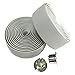 AKM Road Bike Carbon Fibre Bicycle Handlebar Tape Wraps with 2 Bar Plug