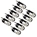 brogtrol 3.5mm Stereo Panel Mount Jack Connector 10Pack