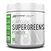 AMRAP Nutrition Organic Supergreens Powder - Blend of 11 Super Green Juices to Increase Stamina, Strengthen Immune System and Maintain Healthy PH Levels - Rich in Micronutrients