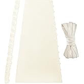 SUMERSHA Wedding Dress Zipper Replacement Adjustable Satin Corset Back Kit Lace up for Prom Dress Gown Corset Replacement