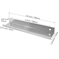 Cionyce 6 Pack Hidden Cabinet Pulls 5.9"/150mm