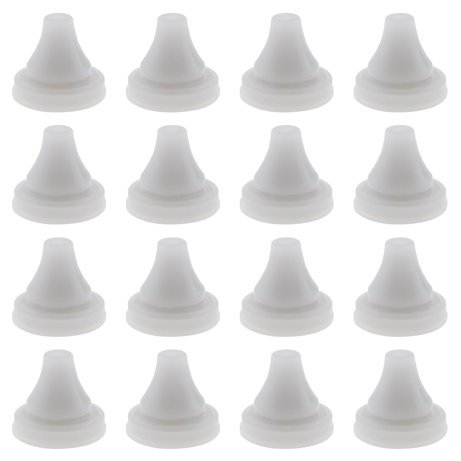 ECSiNG 50 PCS Shower Nozzles Replacement Part, Shower Head Replace Parts Silicon Nozzle Suitable for Shower Hole Diameter 4mm (Grey)