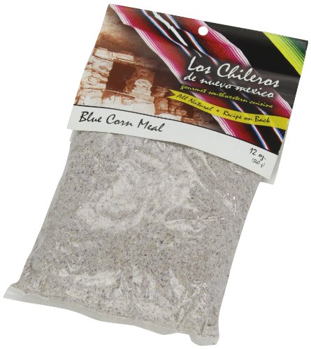 Los Chileros Blue Corn Meal, 12 Ounce(Package may Vary)