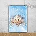 Baocicco Princess Carriage Fairy Tale Backdrop 5x7ft Photography Background Dreamy Blue Foggy Butterfly Shiny Lights Children Stories Girl Dream Prince Beautiful Love