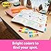 Post-it Flags, 100/On-the-Go Dispenser,.47 in Wide, Rio de Janeiro Collection (683-RIO2)