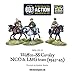 Warlord Games WGB-LSS-14, Waffen SS Cavalry NCO & LMG 1942-45, 28mm Bolt Action Wargaming Miniatures