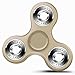 easyDecor EDC Tri Fidget Spinner Hand Toy Stress Reducer Focus Toy Relieves Anxiety And Boredom Guarantee 3 min + Spin Time (Gold)