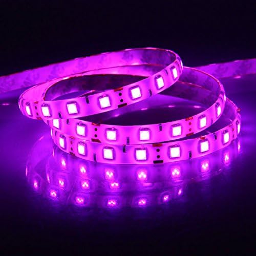 Galaxy Non Waterproof SMD 5050 LED Strip Lights (5 Meter) + DC 12V Adapter (Pink) with 5 Years Warranty.