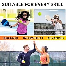 Fizzazzle Pickleball Balls - 6 Pack 40 Holes