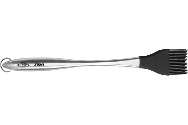 Napoleon 55005 12-Inch Silicone Basting Brush, Black and Stainless Steel, One Size