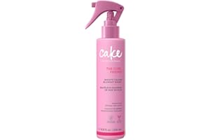 Cake Beauty Curl Blow Out Spray, Smooth Talkin' Blow Out Magic- Smooths and Straightens Curls- Sleek Strands up to 72H, 450 F