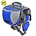Lifeunion Adjustable Service Dog Supply Backpack Saddle Bag for Camping Hiking Training(Blue,Large)