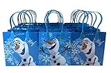 New Olaf 12pc Goodie Bags Party Favor Bags Gift Bags Birthday Bags