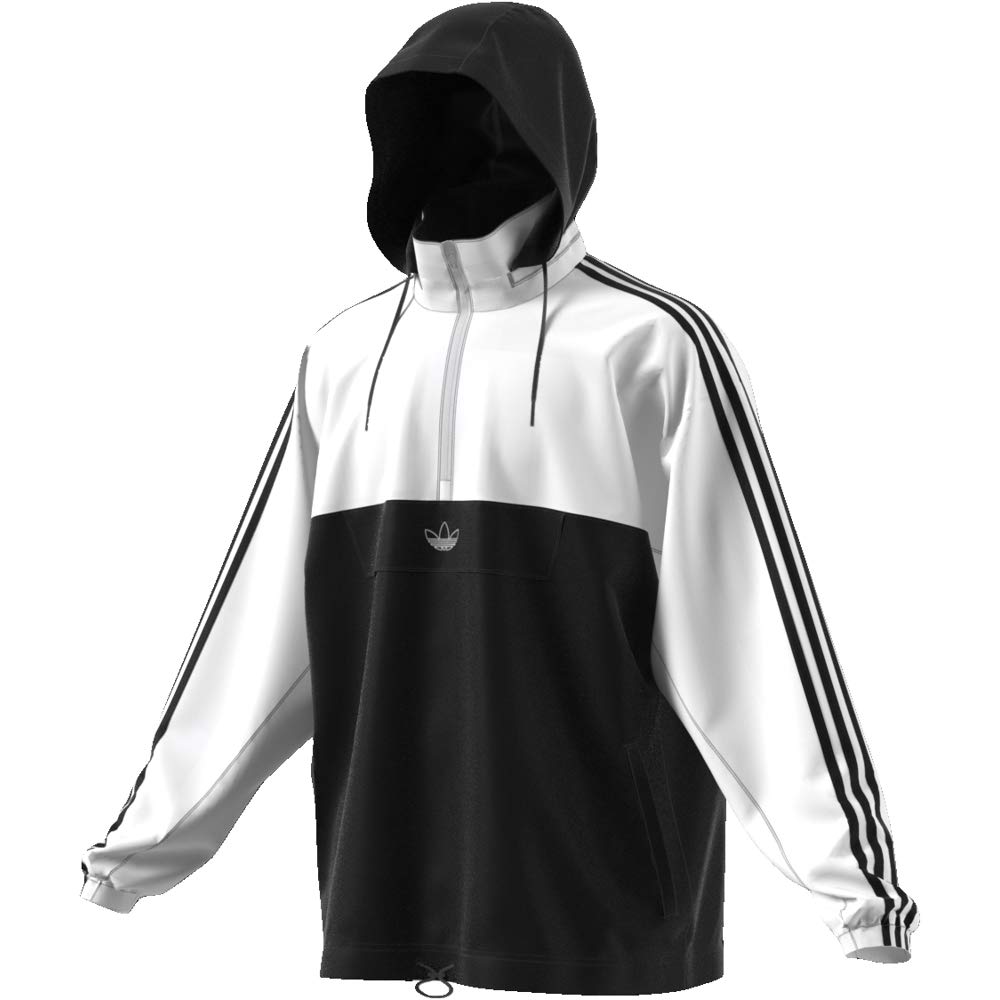 adidas outline half zip anorak