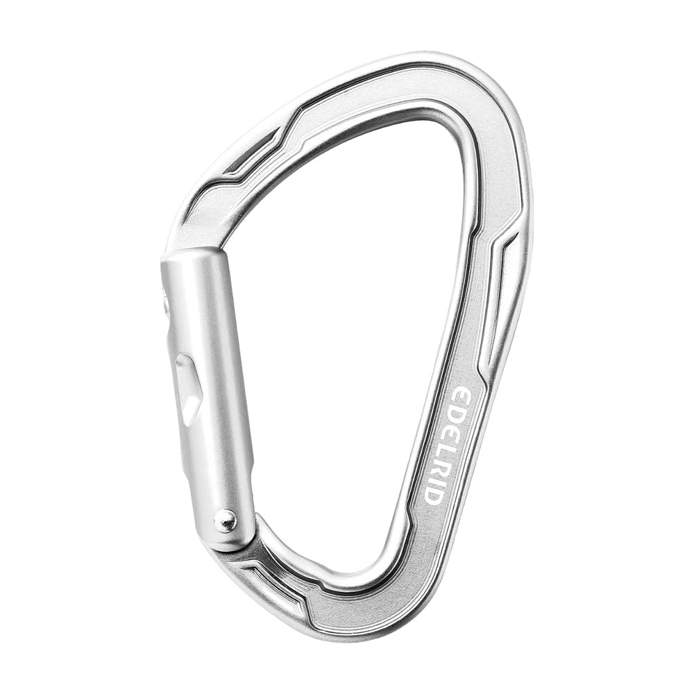 Edelrid Mission Standard Carabiner with Silver Base