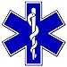 Star of Life medical EMS EMT medics sticker 5