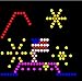 IllumiPeg Holiday Refill templates for Lite Brite Cube, Flat-Screen, and Four Share (10 Sheets, 7x7)