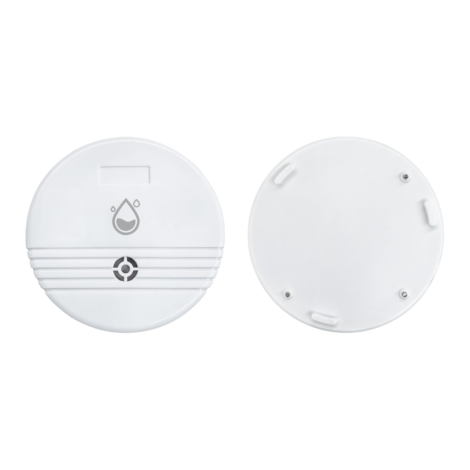 Water Leak Detector(Pack of 1), Lound Sound Alarm, Home Water Flooding Monitor Sink Overflow Monitoring Wet Moisture Alert Pipe Leakage Drip Detection Warning for Basement