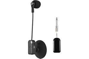 HXBER 2.4G Instrument Microphone Receiver with Detachable Suction Cup for Guitar Violin Cello Accordion Speakers Voice Amplif