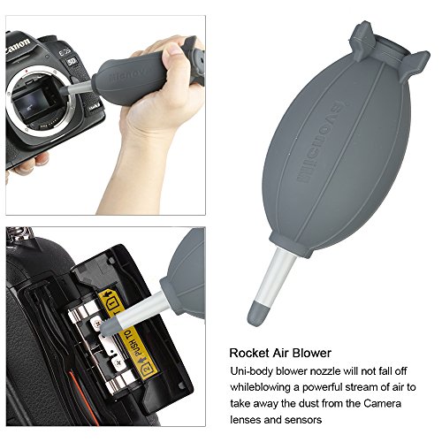 Camera Detector Air Duster Movo Deluxe Essentials DSLR Camera