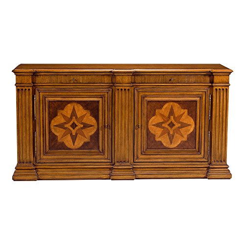 Ethan Allen Lombardy Marquetry Sideboard, Tuscan Antique
